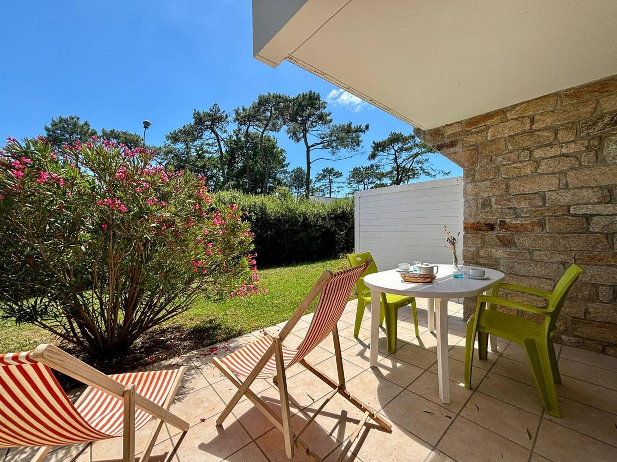 Appartement 2 Pieces Avec Jardin, Calme, Proche Plage Et Commerces, Parking Prive Inclus, Carnac - Fr-1-377-33 Exterior foto